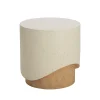 Patras End Table Contemporary Side Table for Living Room, Bedroom, or Office Decor